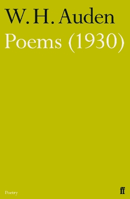 Book cover for Poems (1930)