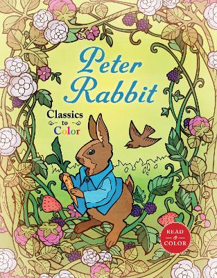 Book cover for Classics to Color: The Tale of Peter Rabbit