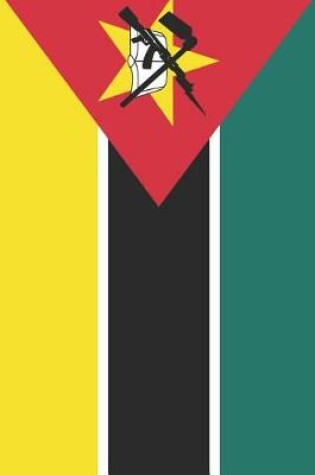 Cover of Mozambique Flag Notebook - Mozambican Flag Book - Mozambique Travel Journal