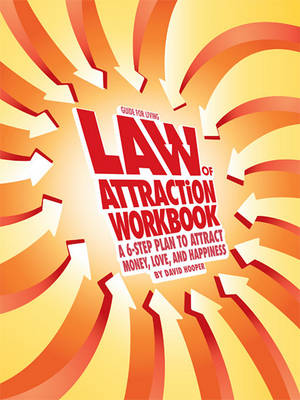 Book cover for Law of Attraction Workbook - A 6-Step Plan to Attract Money, Love, and Happiness