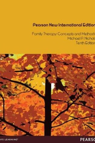 Cover of Family Therapy Pearson New International Edition, plus MySearchLab without eText