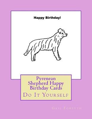 Book cover for Pyrenean Shepherd Happy Birthday Cards