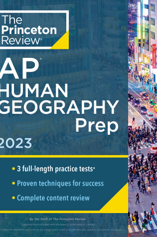 Cover of Princeton Review AP Human Geography Prep, 2023