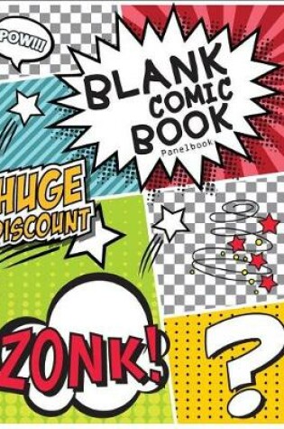 Cover of Blank Comic Book Panelbook