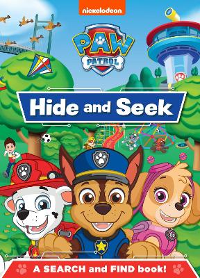 Book cover for PAW Patrol Hide and Seek: A Search and Find Book