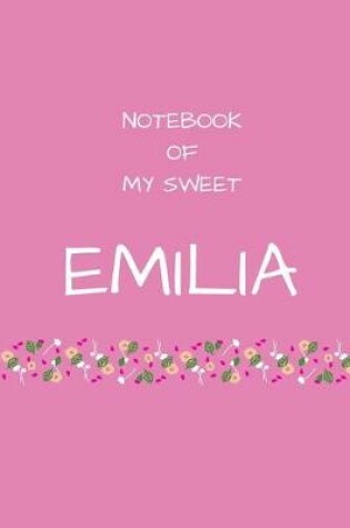 Cover of Notebook of my sweet Emilia