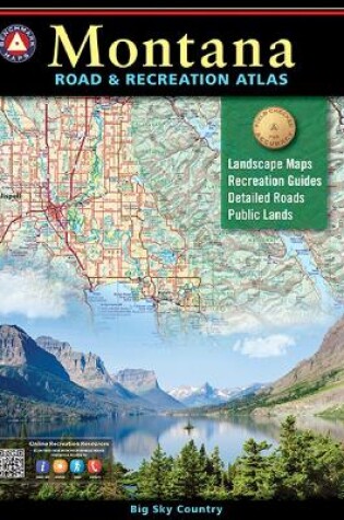 Cover of Benchmark Montana Road & Recreation Atlas, 3rd Edition