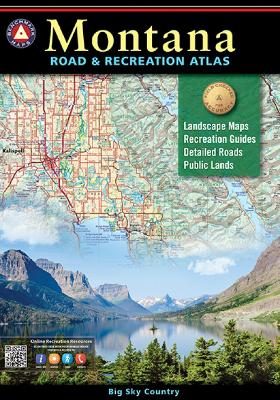 Book cover for Benchmark Montana Road & Recreation Atlas, 3rd Edition