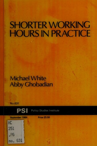 Cover of Shorter Working Hours in Practice