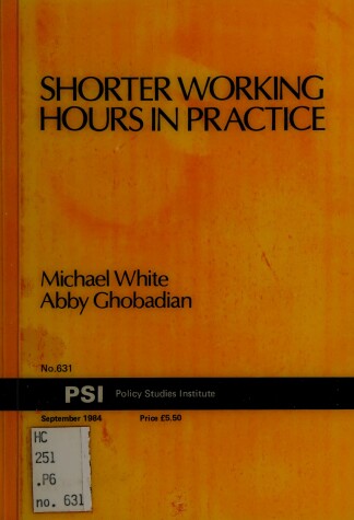 Book cover for Shorter Working Hours in Practice