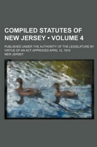 Cover of Compiled Statutes of New Jersey Volume 4