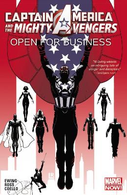Book cover for Captain America & The Mighty Avengers Volume 1: Open For Business