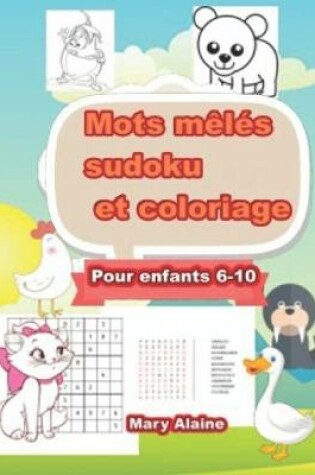 Cover of Mots meles, sudoku et coloriage