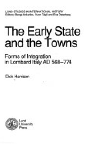 Cover of The Early State and the Towns