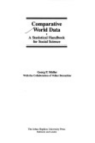 Cover of Comparative World Data