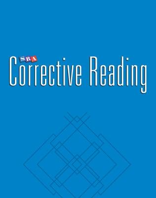 Book cover for Corrective Reading Comprehension Level A, Teacher Materials