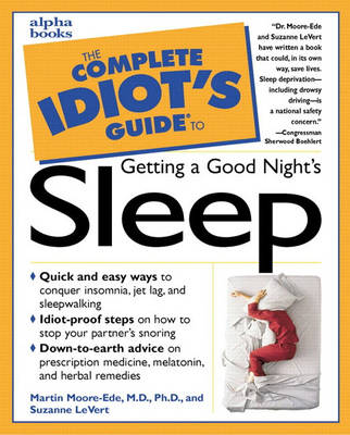 Book cover for Complete Idiot's Guide to Getting a Good Night's Sleep
