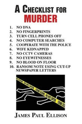 Cover of A Checklist for Murder