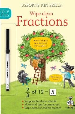 Cover of Wipe-clean Fractions 8-9