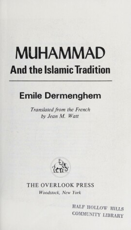 Book cover for Muhammad and the Islamic Tradition