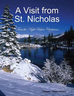 Book cover for A Visit from St. Nicholas - Twas the Night Before Christmas