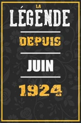 Cover of La Legende Depuis JUIN 1924