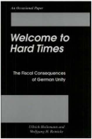 Cover of Welcome to Hard Times