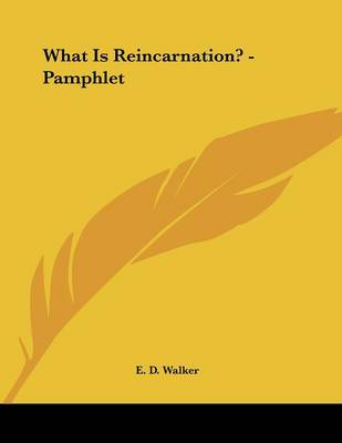 Book cover for What Is Reincarnation? - Pamphlet