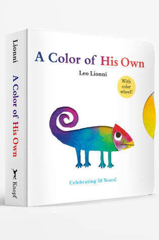 Cover of A Color of His Own with Color Wheel