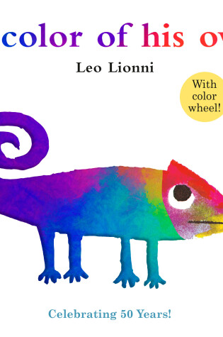 Cover of A Color of His Own with Color Wheel