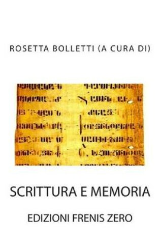 Cover of Scrittura e memoria