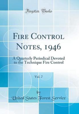 Book cover for Fire Control Notes, 1946, Vol. 7