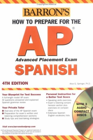 Cover of How to Prepare for the AP Exam Spanish