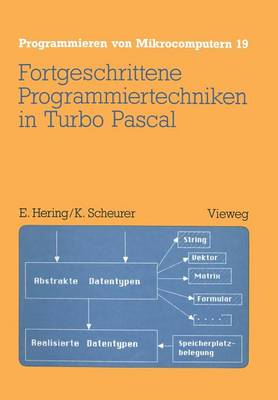 Cover of Fortgeschrittene Programmiertechniken in Turbo Pascal