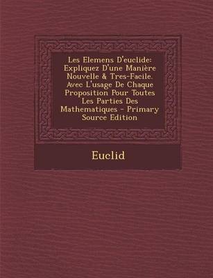 Book cover for Les Elemens D'Euclide