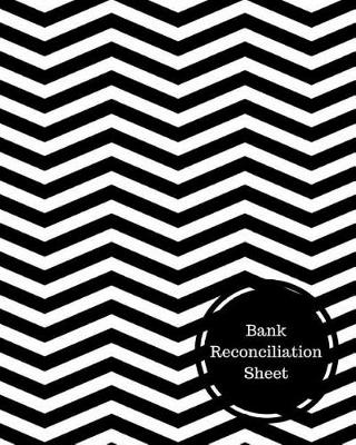 Book cover for Bank Reconciliation Sheet