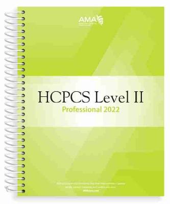 Cover of HCPCS 2022 Level II Professional Edition
