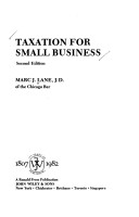 Book cover for Taxation for Small Business