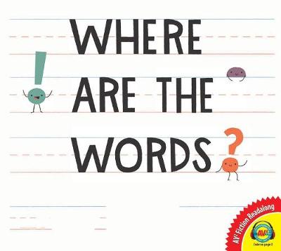 Book cover for Where Are the Words?