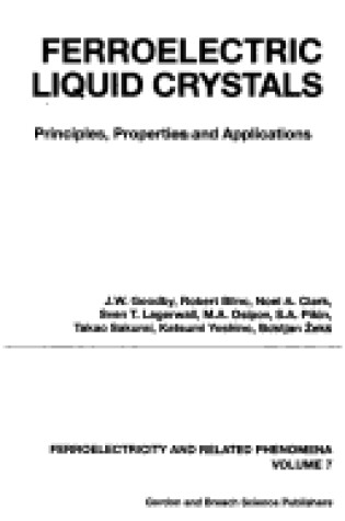 Cover of Ferroelectric Liquid Crystals