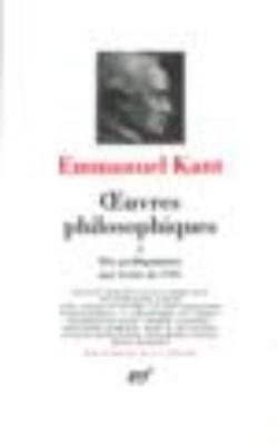 Book cover for Oeuvres philosophiques 2