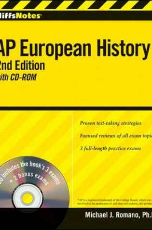 Cover of CliffsNotes AP European History