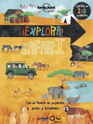 Book cover for Lonely Planet ¡Explora! Safari