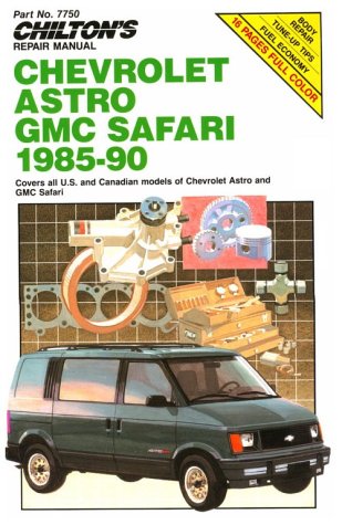 Book cover for Chevrolet Astro GMC Safari 1985-90