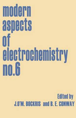 Book cover for Modern Aspects of Electrochemistry No. 6