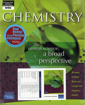 Book cover for Chemistry:The Central Science Plus Mastering Chemistry Digital Access Code