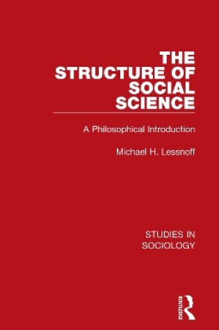 Cover of The Structure of Social Science