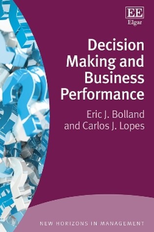 Cover of Decision Making and Business Performance