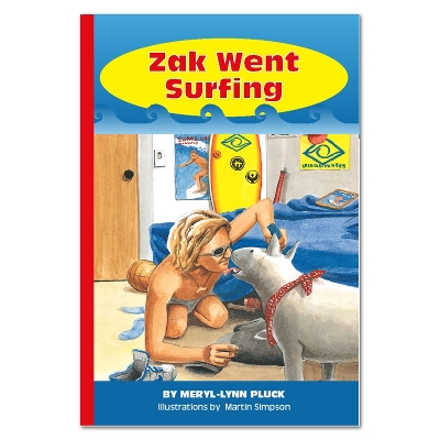 Book cover for RAINBOW READING ZAK WENT SURFI