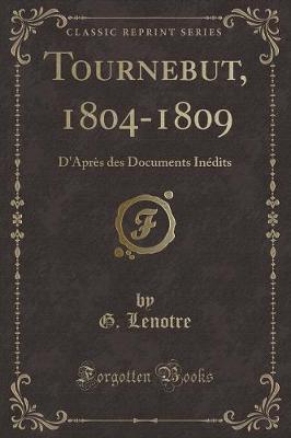 Book cover for Tournebut, 1804-1809